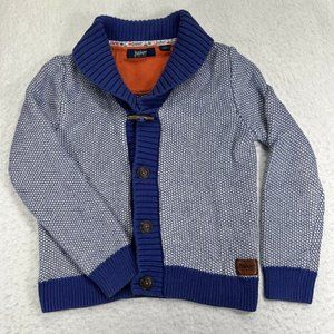 Baker by Ted Baker Boys 8 Button Down Long Sleeve Heavyweight Sweater Sweatshirt